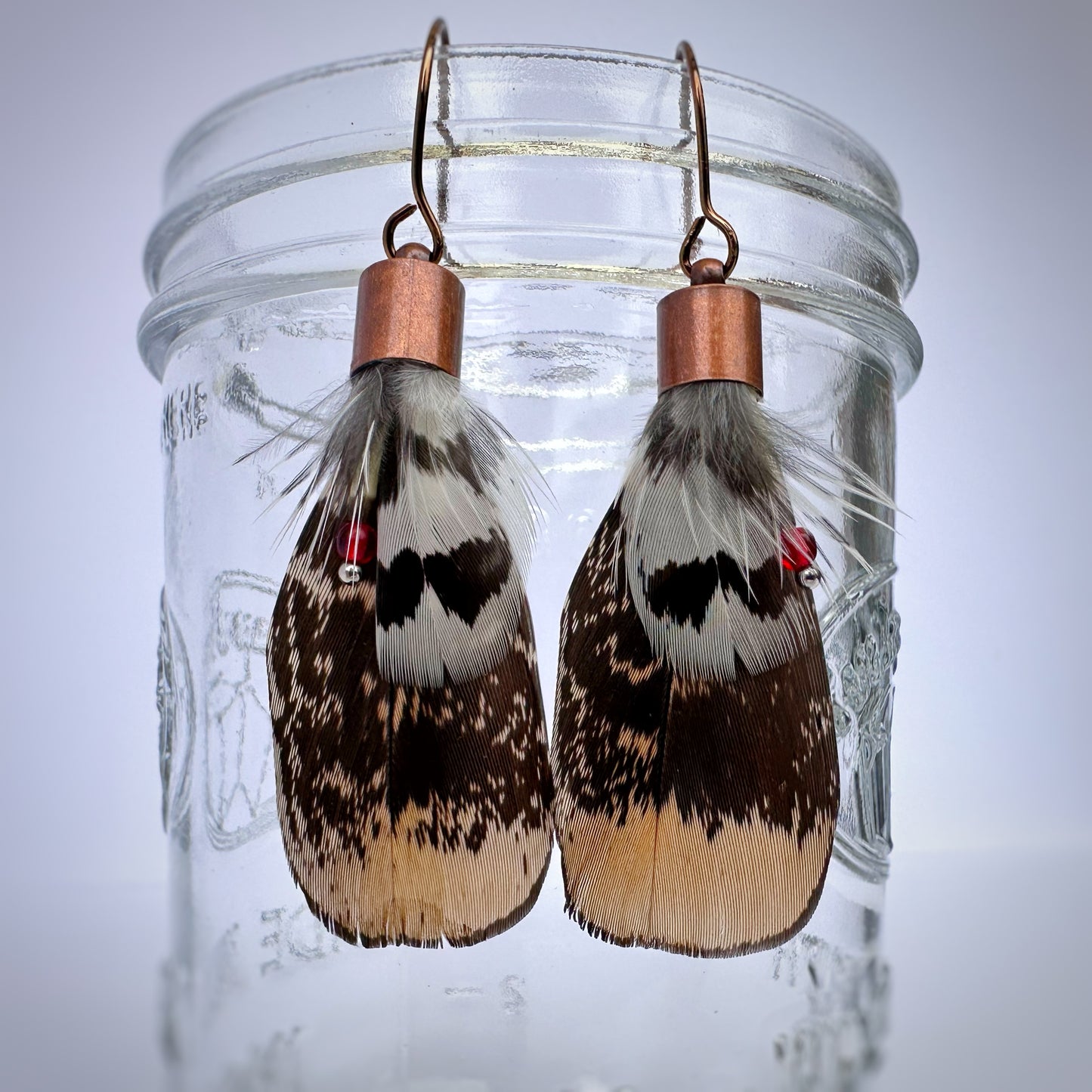 Feather and Quill Earrings