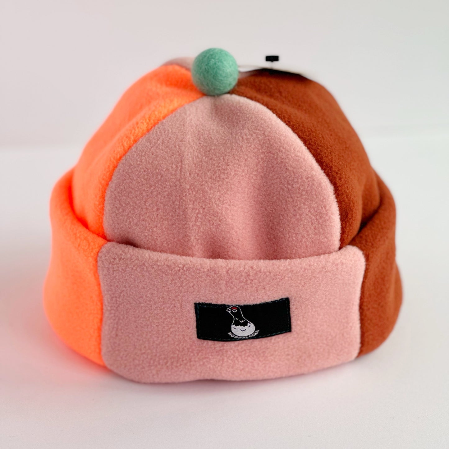 Fleece Beanie Little Wool Pom Pom