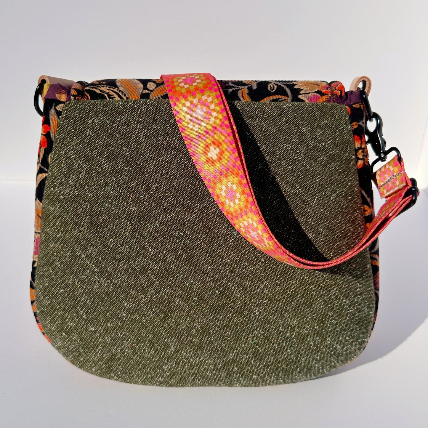 Corduroy Wool Crossbody bag