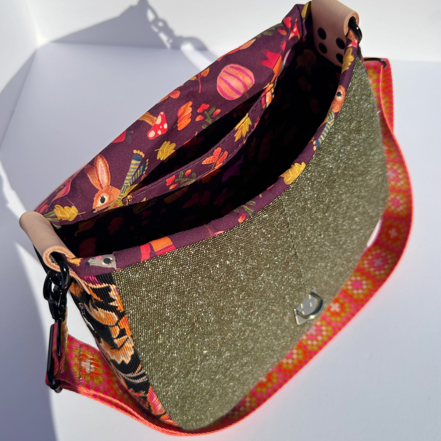Corduroy Wool Crossbody bag